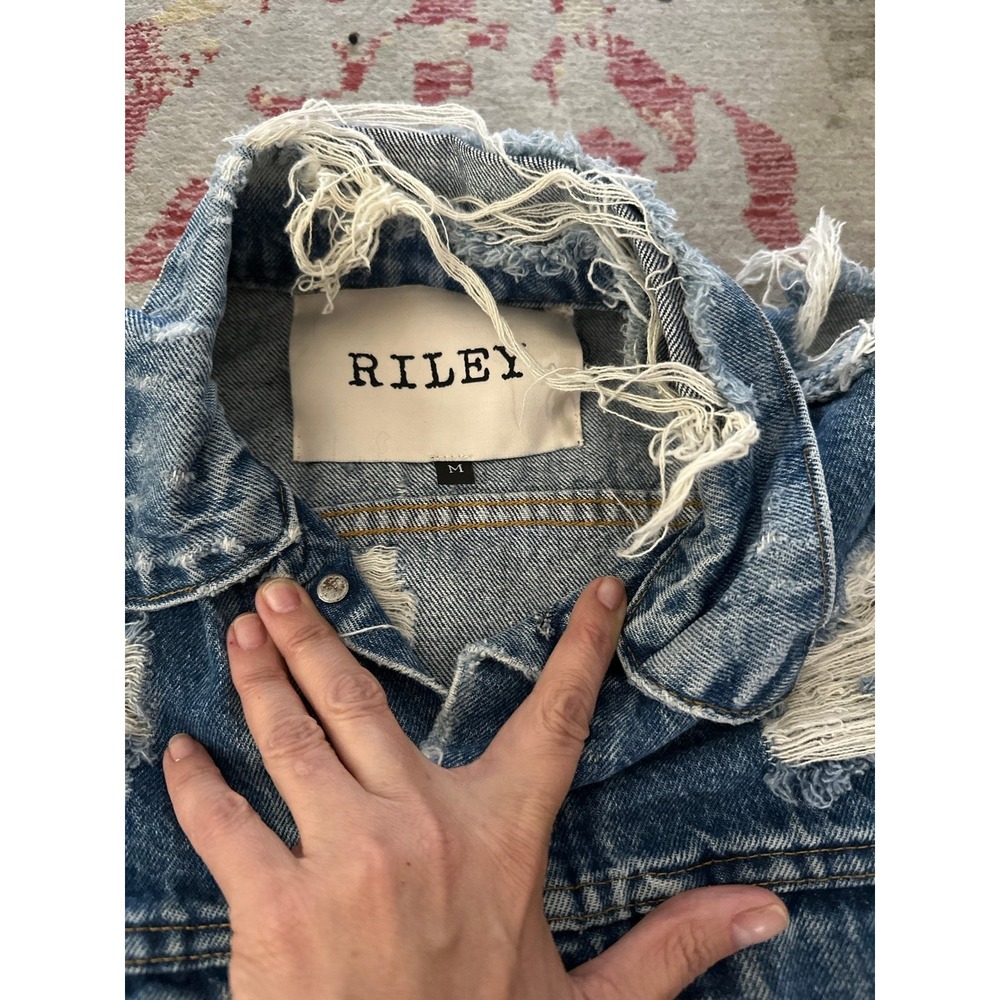 NWT Riley Denim jacket M - Picture 5 of 6